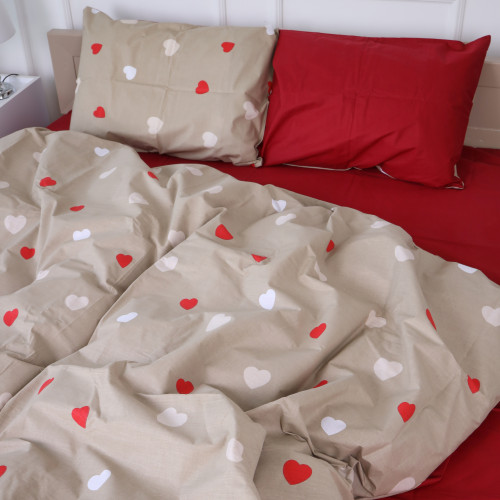 Комплект постельного белья Бязь 17-4750 Multicolored hearts