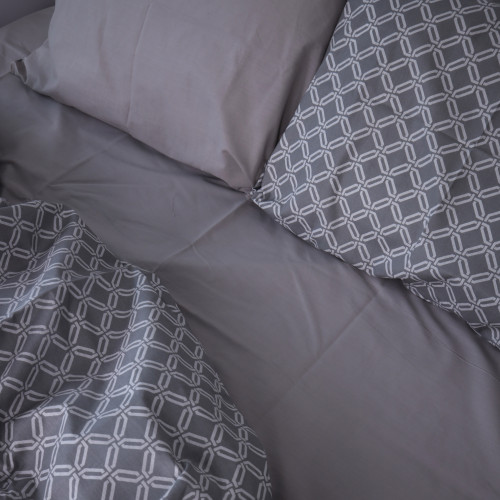 Комплект постільної білизни Бязь 17-4740 Rhombuses - 2