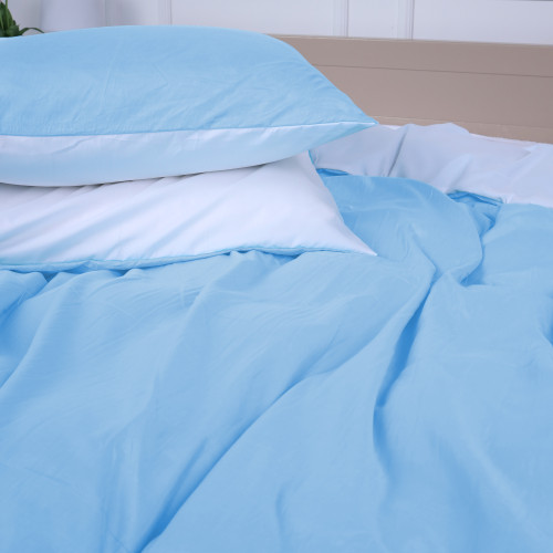 Комплект постільної білизни Reliegos (18-0000 + 12-4608) Microfiber Premium Двусторонній - 4