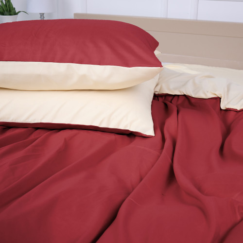 Комплект постільної білизни Gorafe (12-0712 + 19-1655) Microfiber Premium Двусторонній - 4