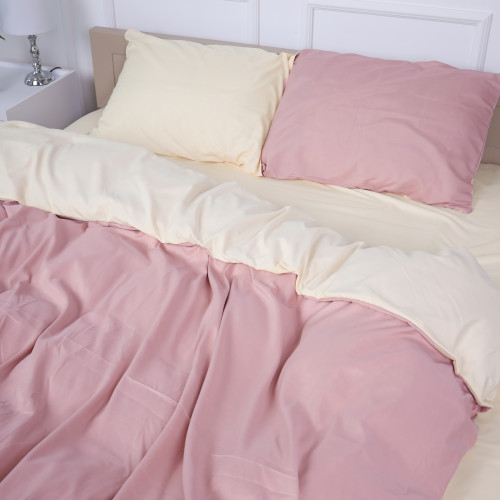 Пододеяльник Pimiango (12-0712 + 15-1415) Mikrosatin Premium Двухсторонний - 2
