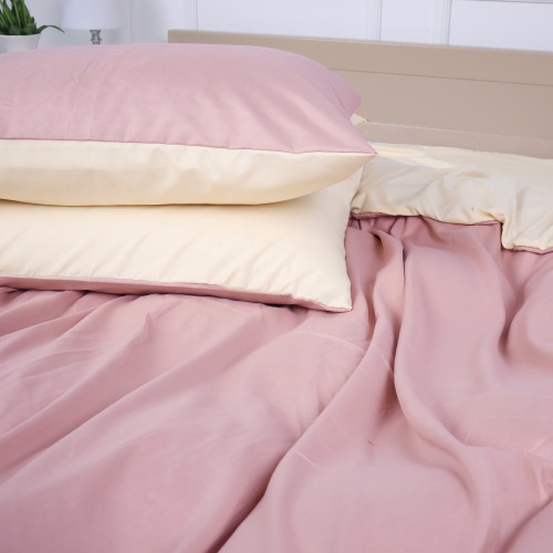 Комплект постільної білизни Pimiango (12-0712 + 15-1415) Microfiber Premium Двусторонній - 4