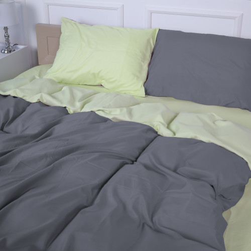 Пододеяльник Sajazarra (12-0525 + 19-0000) Mikrosatin Premium Двухсторонний - 2