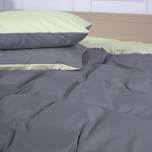 Комплект постільної білизни Sajazarra (12-0525 + 19-0000) Microfiber Premium Двусторонній - 3