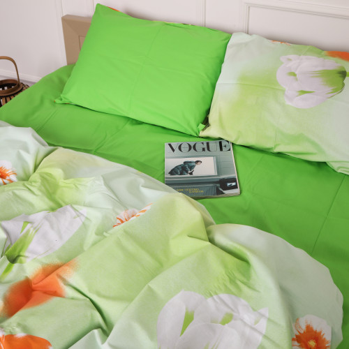 Комплект постельного белья Сатин 22-1287 Tulips - 2