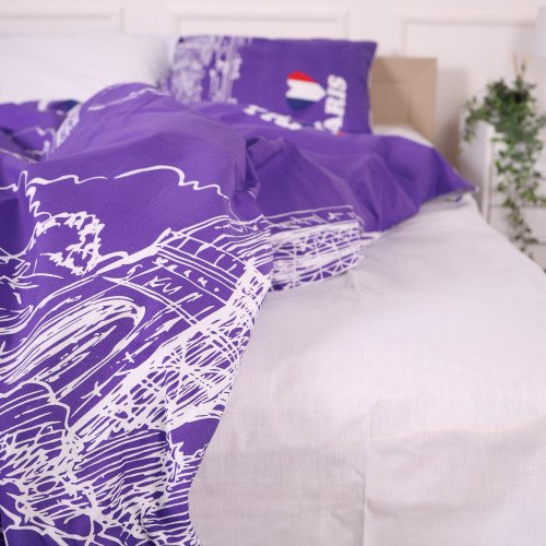 Комплект постельного белья Бязь 19-0426 Fucsia - 2