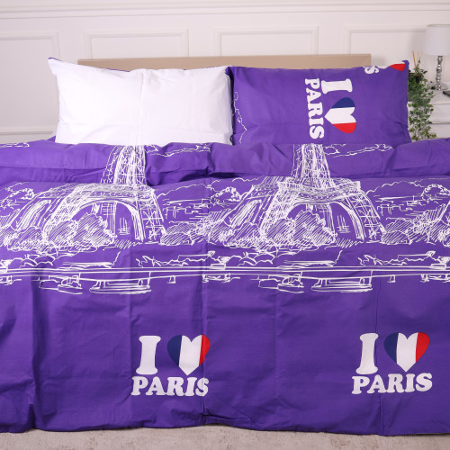 Комплект постільної білизни MirSon Ranforce Elite 19-0426 Fucsia