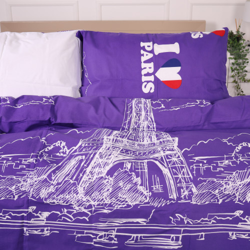 Комплект постільної білизни MirSon Ranforce Elite 19-0426 Fucsia - 2