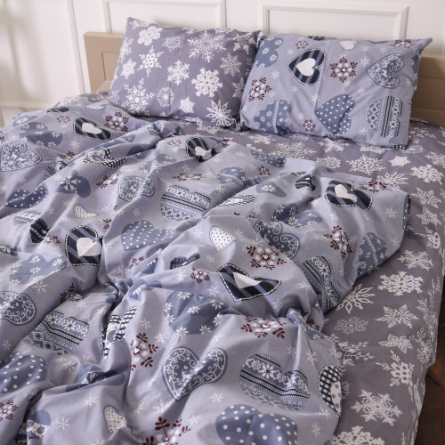 Комплект постельного белья Бязь 17-0655 Snowflake