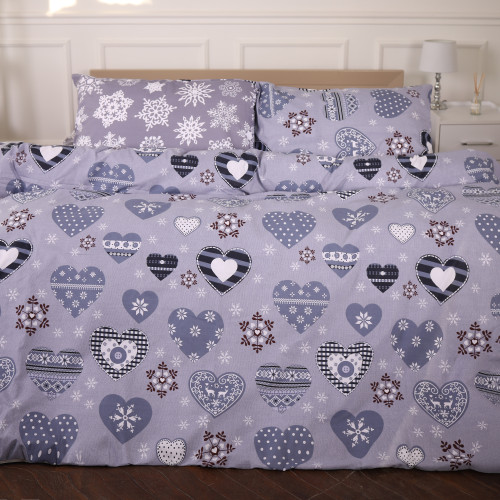 Комплект постільної білизни Ranforce Elite 17-0655 Snowflake