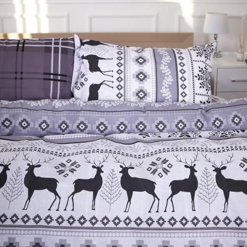 Комплект постільної білизни Ranforce Elite 17-0654 Reindeer - 2