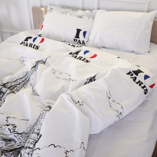 Комплект постільної білизни Бязь 17-4743 Paris