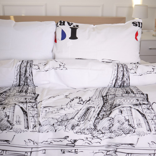Комплект постельного белья Ranforce Elite 17-4743 Paris - 2