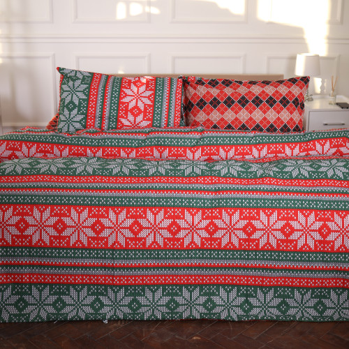 Комплект постільної білизни Ranforce Elite 17-0659 Christmas