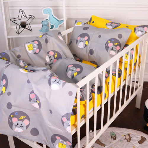 Пододеяльник Бязь 20-0029 Funny mice