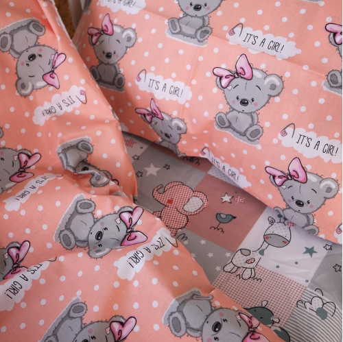 Простирадло Бязь 20-0028 Little girl Teddy