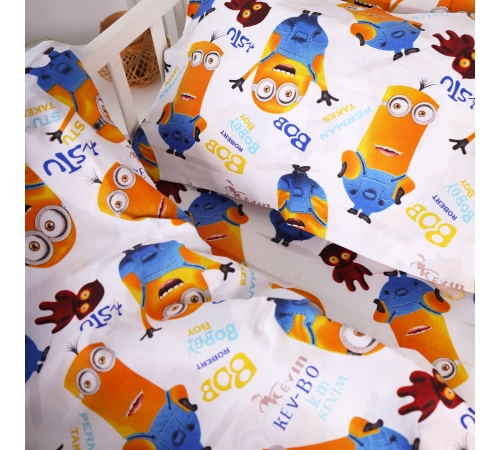 Підковдра Бязь Kids Time 20-0036 Minions