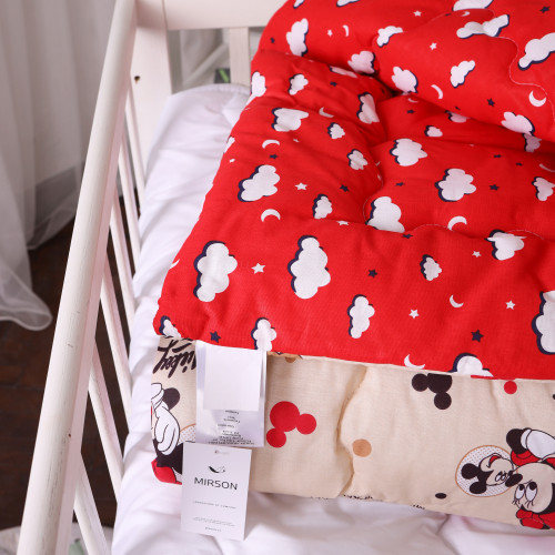 Ковдра антиалергенна Kids Time 20-0027 Mine mouse бязь (зимова) - 3