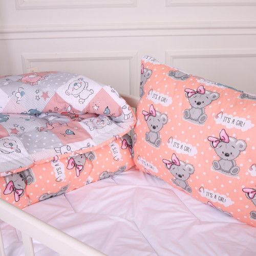 Набор антиаллергенный зима Kids Time 20-0028 Little girl Teddy 