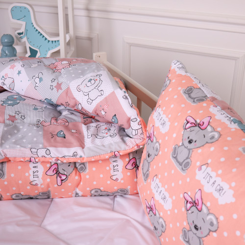 Набор антиаллергенный зима Kids Time 20-0028 Little girl Teddy  - 2