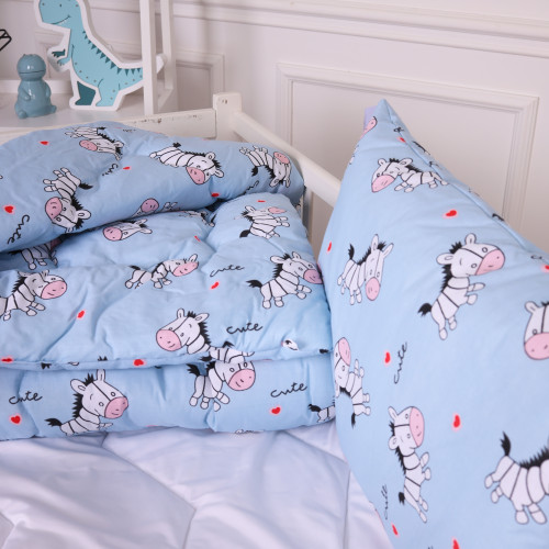 Набор антиаллергенный зима Kids Time 20-0037 Cute blue zebra - 2