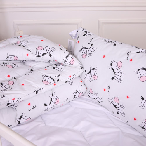 Набір антиалергенний зима Kids Time 20-0040 Cute white zebra 
