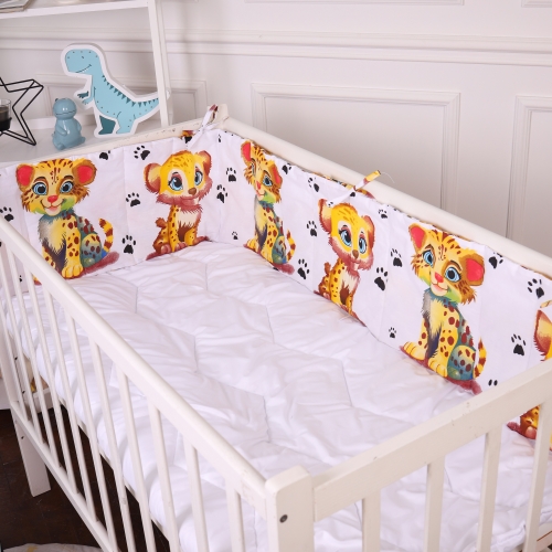 Суцільний борт в ліжечко Kids Time 20-0034 King Tiger