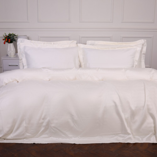 Комплект постільної білизни Tencel №01 White - 2