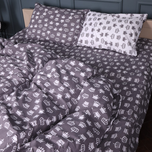 Комплект постільної білизни Бязь 17-0675 Queen of Now