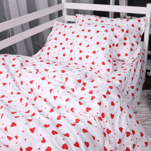 Комплект постільної білизни Фланель 015 "Love" - 2