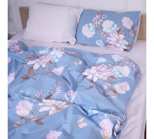 Комплект постельного белья Бязь 17-0434 Azure flower