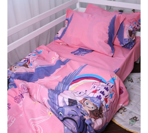 Комплект постельного белья Бязь Kids Time 17-0252 Princess