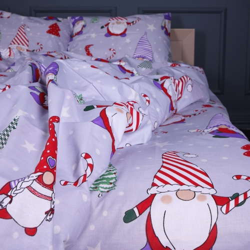 Простирадло Бязь 17-0683 Holly Jolly
