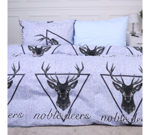 Комплект постельного белья MirSon Ranforce Elite 17-0514 Noble deers