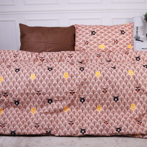 Комплект постельного белья MirSon Ranforce Elite 17-0525 Fabulous forest