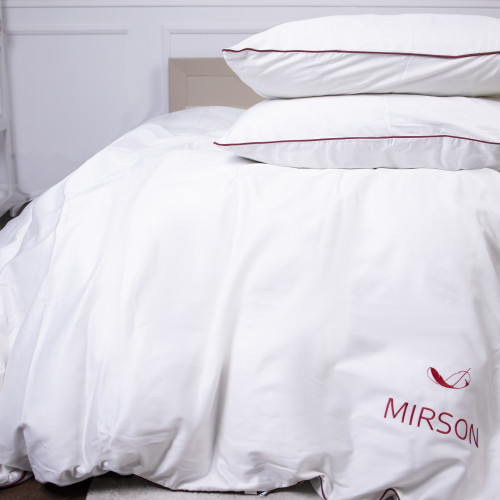 Комплект постільної білизни Сатин ELIT Moko White Corner - 2