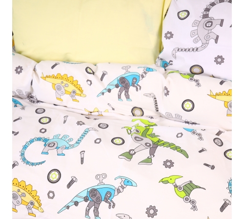 Комплект постельного белья Mirson Ranforce Elite 17-0576 Dinosaur robot