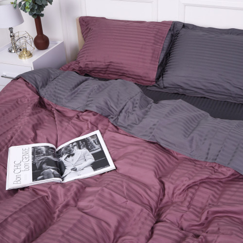 Постельное белье Satin Stripe 30-0008 + 30-0011 Fenilla