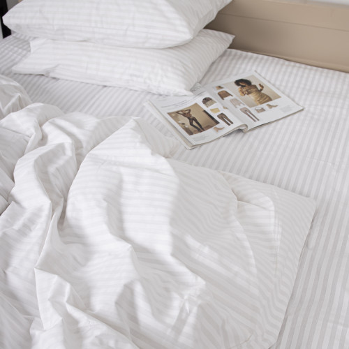 Постельное белье Бязь 17-0605 Stripe White - 2