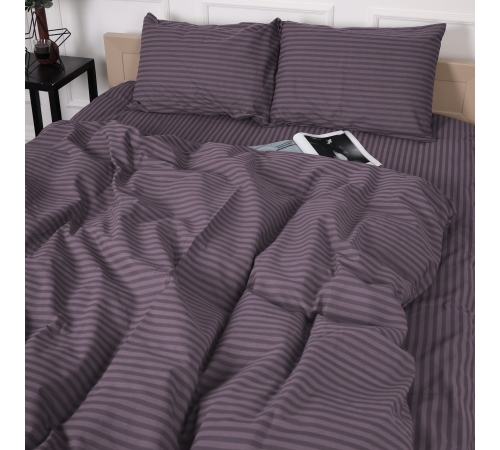 Постільна білизна Бязь 17-0603 Stripe Violet