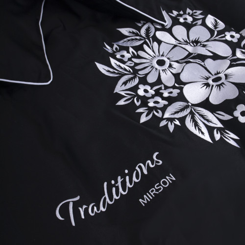  Постільна білизна Сатин ELIT 0055 Black Pearl "Traditions" - 2