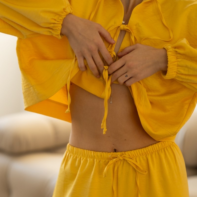Женский костюм "Afina" yellow - 4