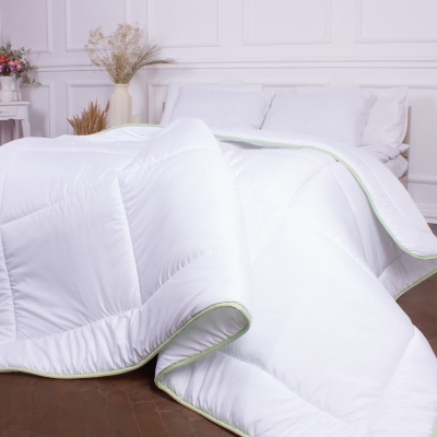 Одеяло антиаллергенное с Eco-Soft Чехол микросатин №810