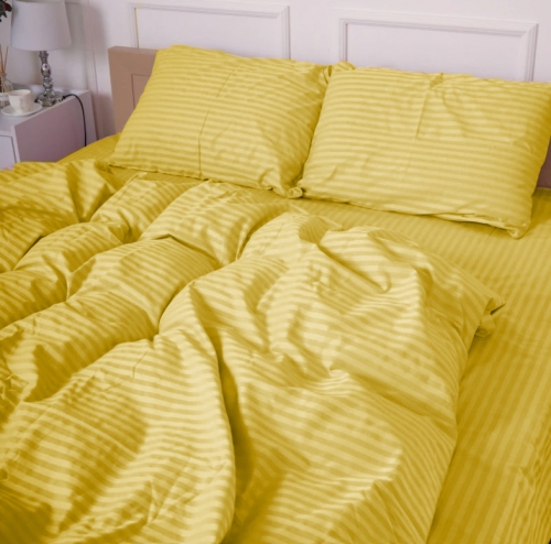Комплект постільної білизни Cotton Twill 55-0011 Canary Yellow