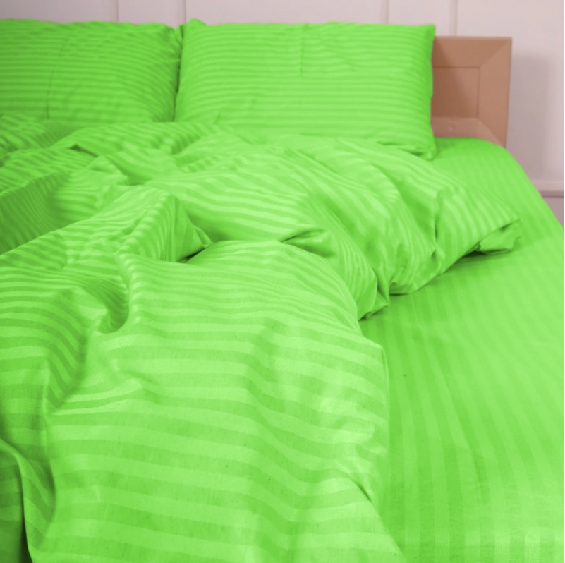 Комплект постільної білизни Cotton Twill 55-0013 Spring Green - 2