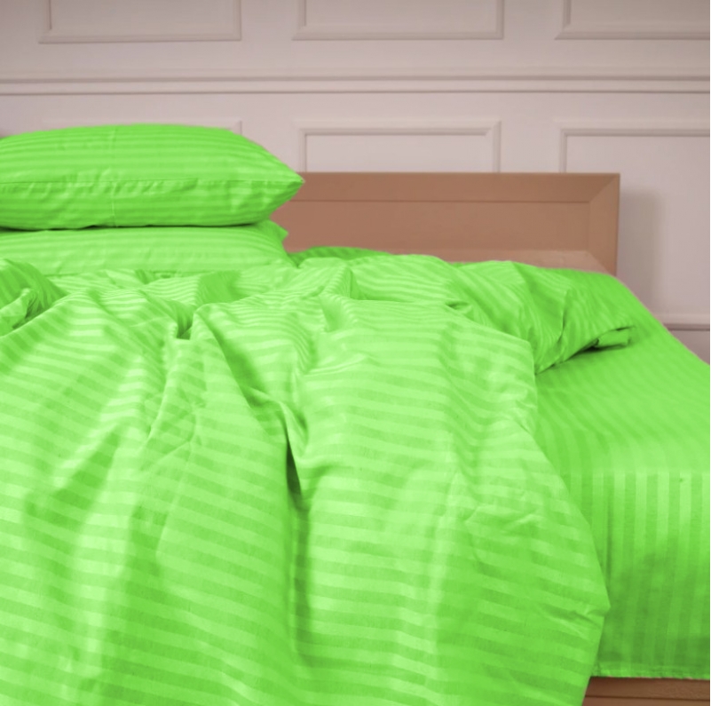 Комплект постільної білизни Cotton Twill 55-0013 Spring Green - 4