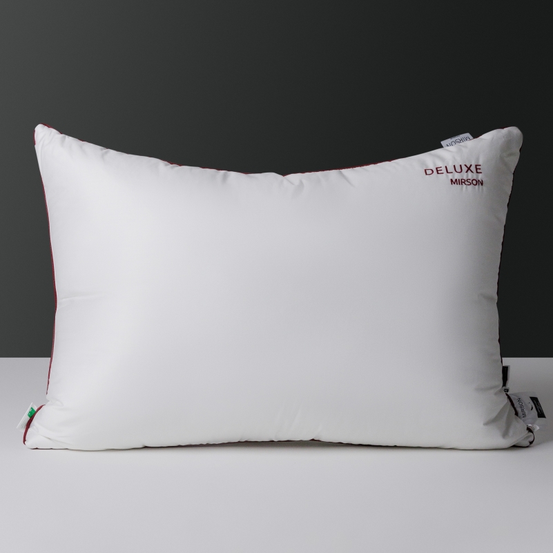 Подушка пухова DeLuxe Hand Made №901 100% пух Deluxe class тик Standart (середня)