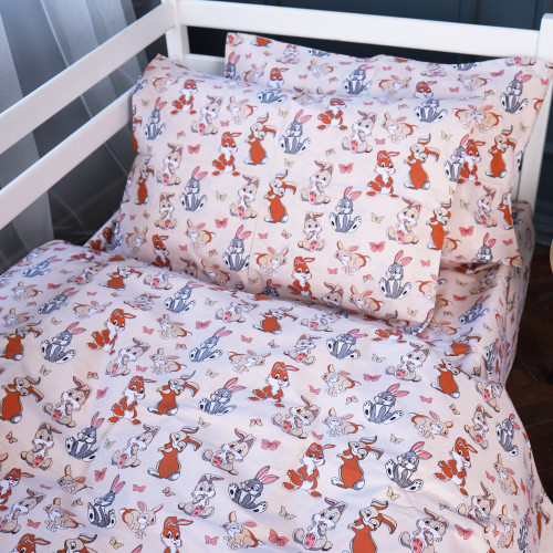 Простынь Бязь Kids Time 17-0530 Bambi