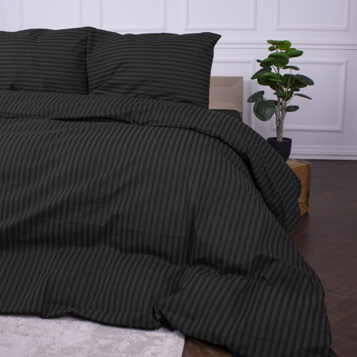 Підковдра MirSon Ranforce Elite 17-0611 Stripe Black - 2