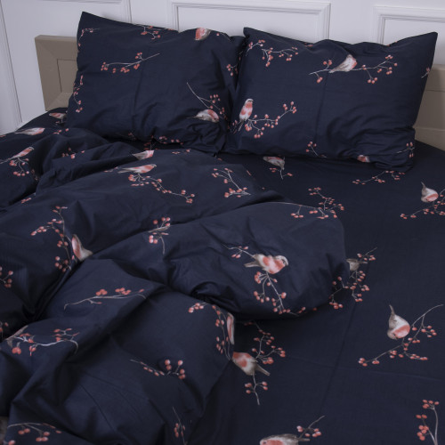 Пододеяльник Сатин 22-1280 Bullfinches - 2
